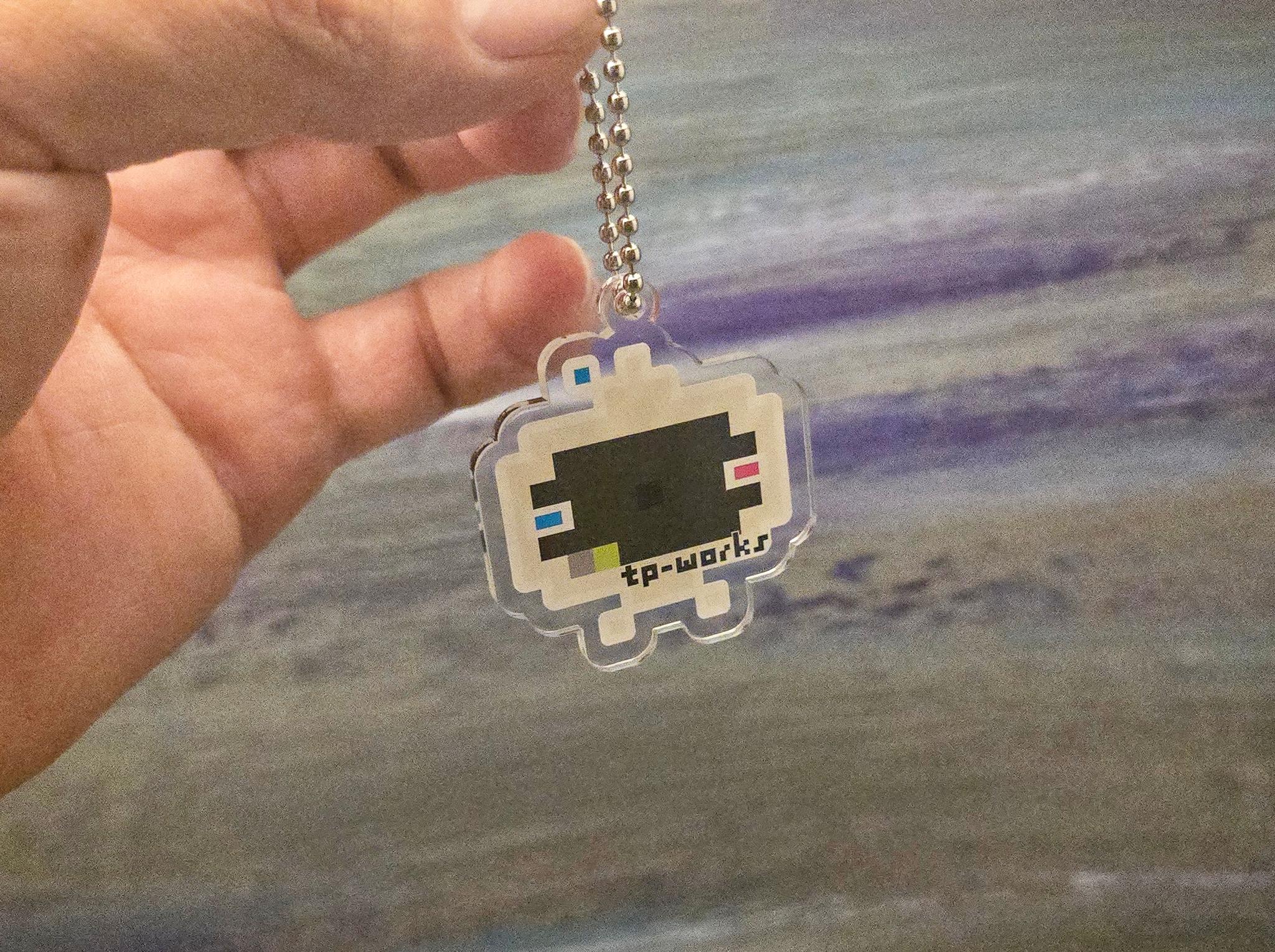 ミニフィラエ（ホワイト）アクリルキーホルダー | 2枚目