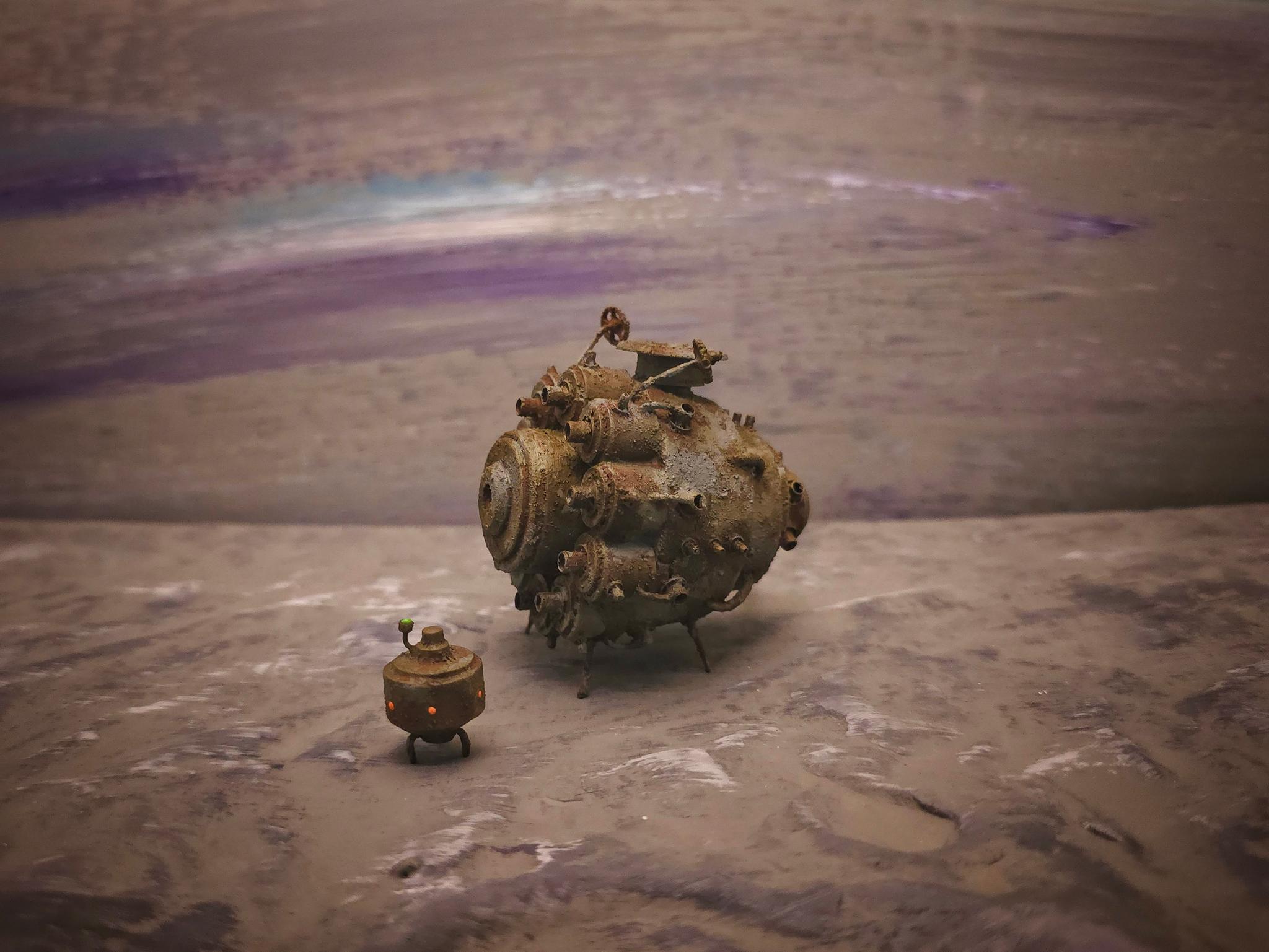 ギガントエンジン実験機 ストレイシープ + ミニフィラエ
